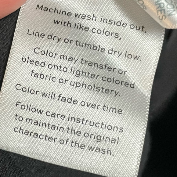 Frame Denim Le Skinny De Jeanne Tuxedo Stripe Jeans Dunlop Coated Tux Size 27 - Picture 9 of 10